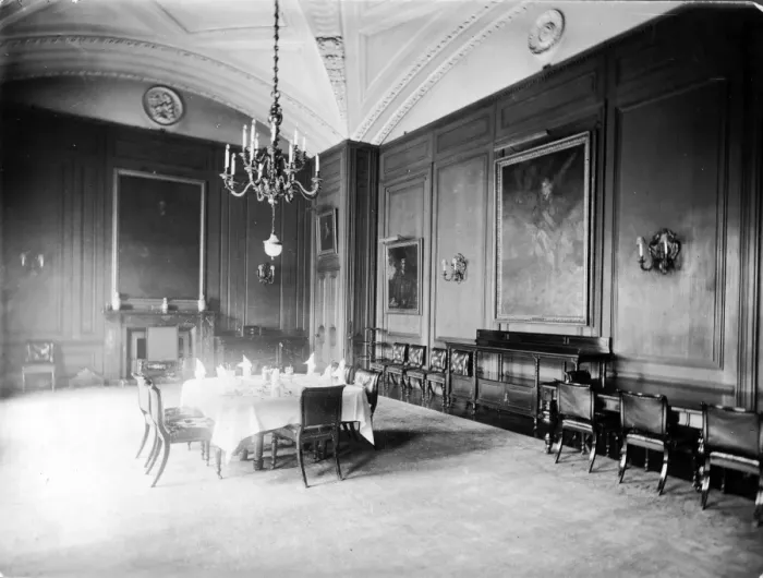 Framed Print : Dining Room At Number 10 Framed Print : Dining Room At Number 10