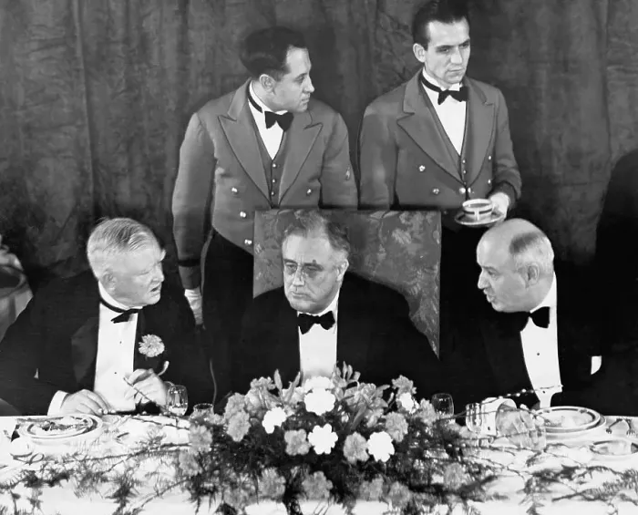 Framed Print : Dinner with Garner, Roosevelt, and Farley Framed Print : Dinner with Garner, Roosevelt, and Farley