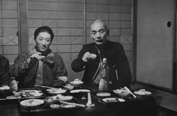 Framed Print : Dinner at Japanese Hotel