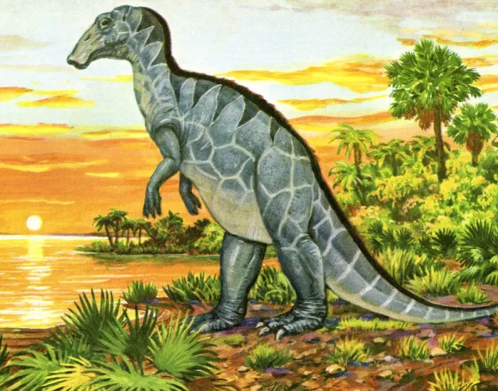 Framed Print : Dinosaur in the Jungle Framed Print : Dinosaur in the Jungle