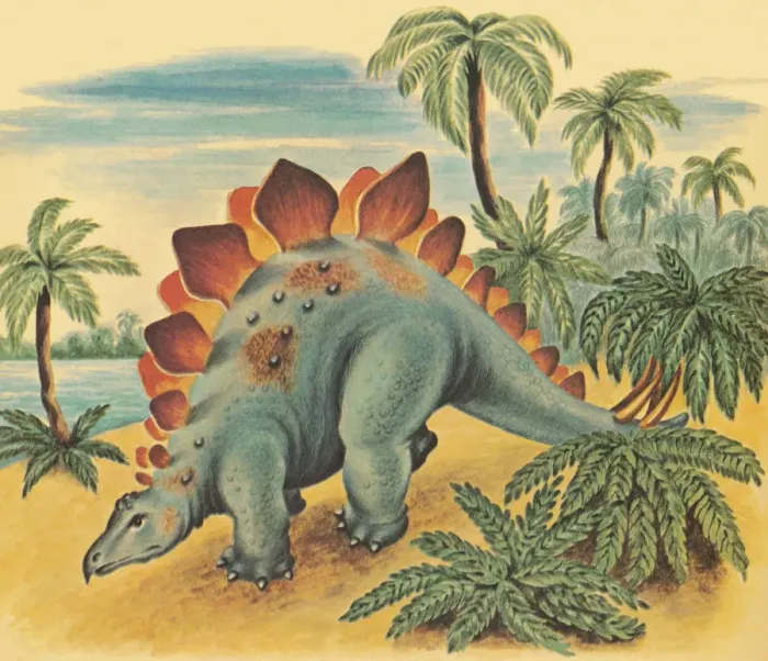 Framed Print : Dinosaur in the Wilderness Framed Print : Dinosaur in the Wilderness