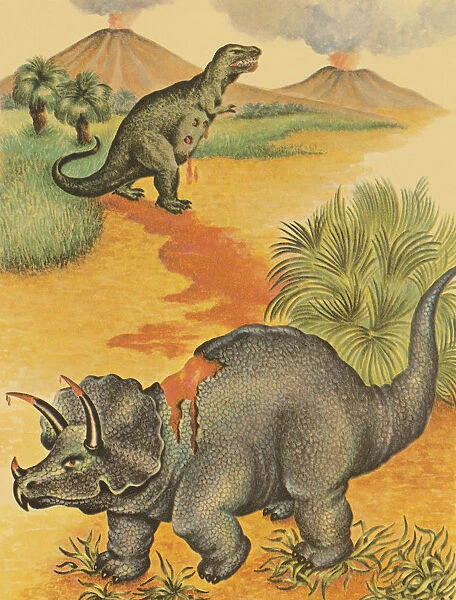 Two Dinosaurs