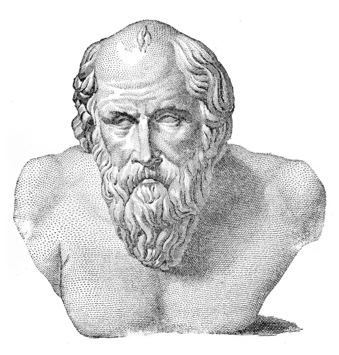 Framed Print : Diogenes engraving 1894 Framed Print : Diogenes engraving 1894