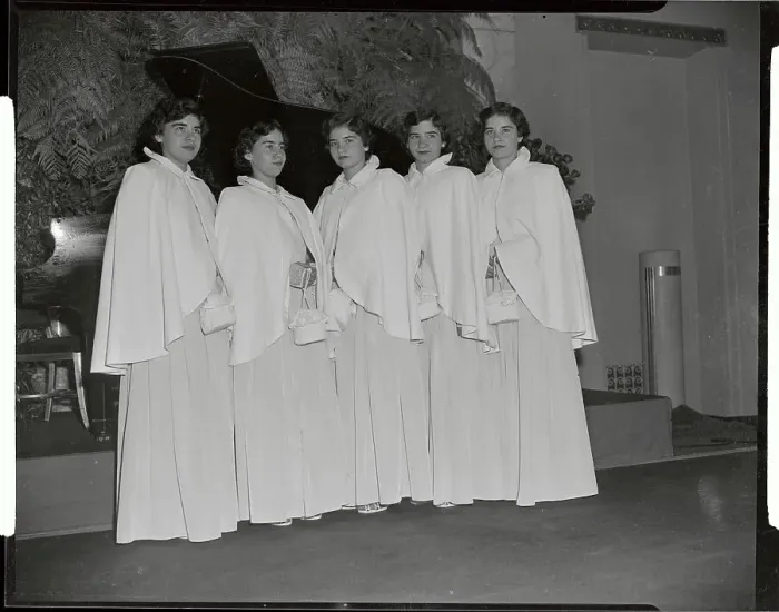 Framed Print : Dionne Quintuplets in Costumes Framed Print : Dionne Quintuplets in Costumes