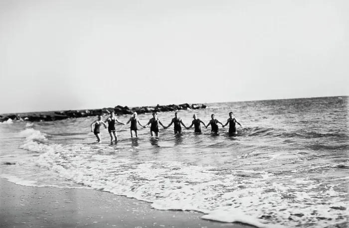 Framed Print : Dip at Coney Island