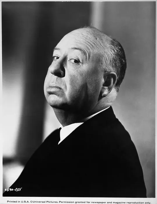 Framed Print : Director Alfred Hitchcock Framed Print : Director Alfred Hitchcock