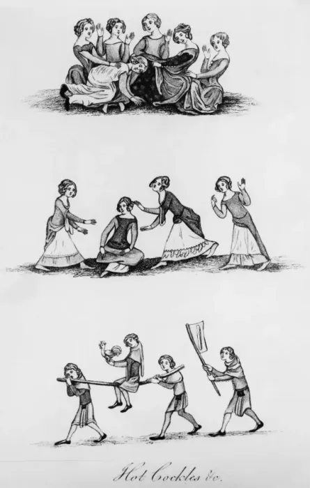Framed Print : diry 18759, J1694082, earlydate, print, leisure, medium group of people, only children Framed Print : diry 18759, J1694082, earlydate, print, leisure, medium group of people, only children