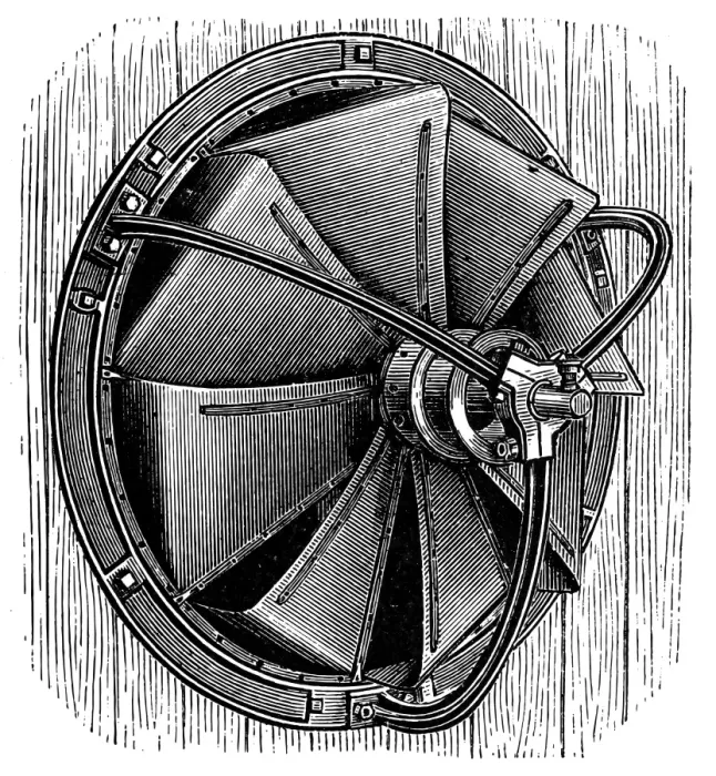 Framed Print : Disc fan of Blackman Framed Print : Disc fan of Blackman