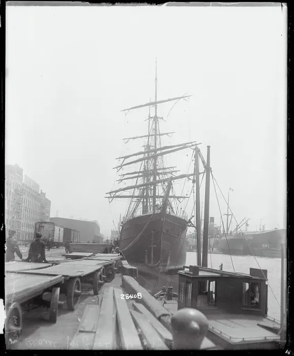 Framed Print : Discovery Docked on Shore Framed Print : Discovery Docked on Shore