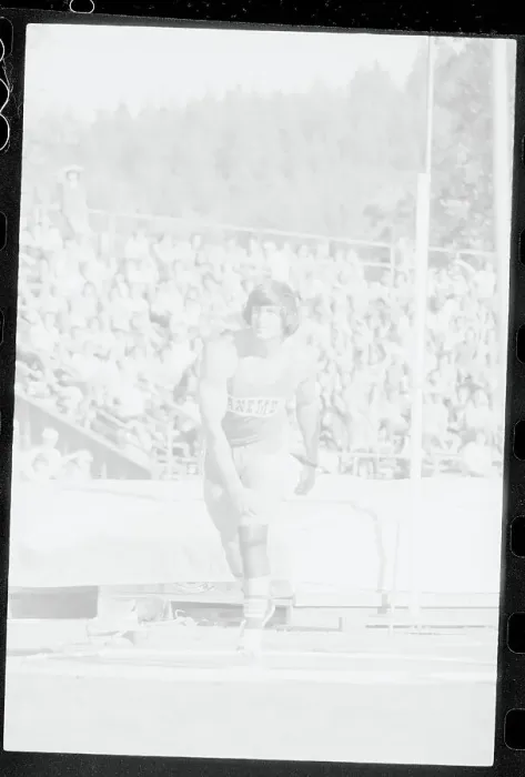 Framed Print : Discus Thrower Mac Wilkins Framed Print : Discus Thrower Mac Wilkins
