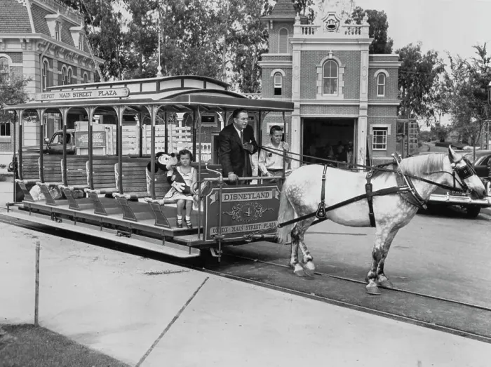 Framed Print : Disneyland Preview, 1955