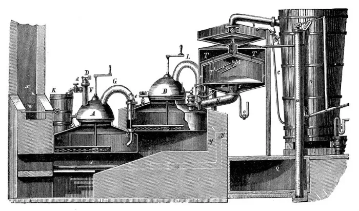 Framed Print : Distillation apparatus Framed Print : Distillation apparatus