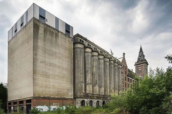 disused flourmill in north of France