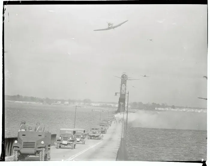 Framed Print : Dive Bombers Attacking Convey in Demonstration Framed Print : Dive Bombers Attacking Convey in Demonstration