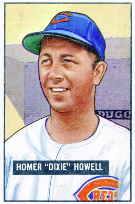 Framed Print : Dixie Howell Baseball Card Framed Print : Dixie Howell Baseball Card