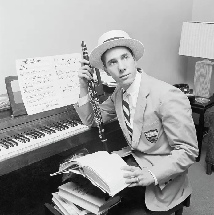 Framed Print : Dixieland Band Leader Stan Rubin at Piano Framed Print : Dixieland Band Leader Stan Rubin at Piano
