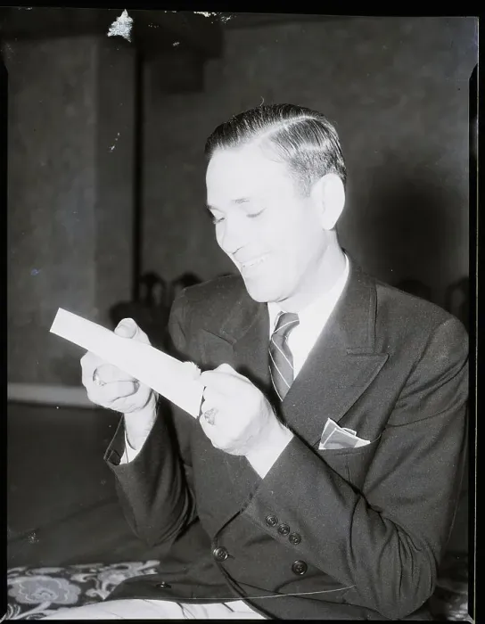 Framed Print : Dizzy Dean Holding Rabbit's Foot Framed Print : Dizzy Dean Holding Rabbit's Foot