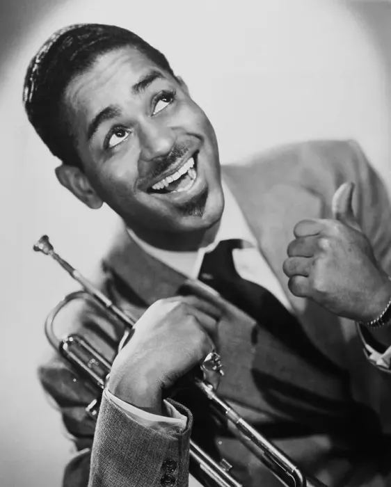 Framed Print : Dizzy Gillespie Holding Trumpet Framed Print : Dizzy Gillespie Holding Trumpet