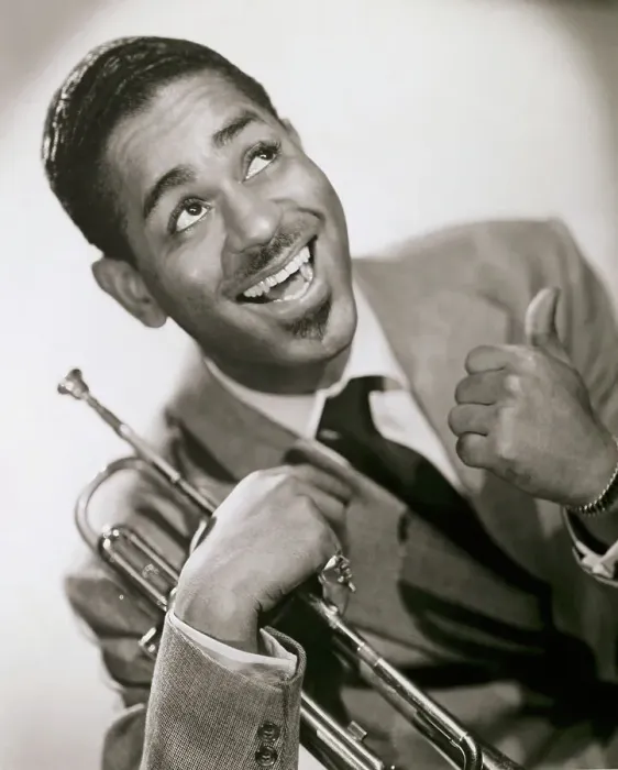 Framed Print : Dizzy Gillespie Holding Trumpet Framed Print : Dizzy Gillespie Holding Trumpet