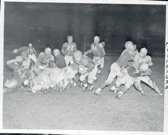 Framed Print : Doak Walker in Action at Football Game Framed Print : Doak Walker in Action at Football Game
