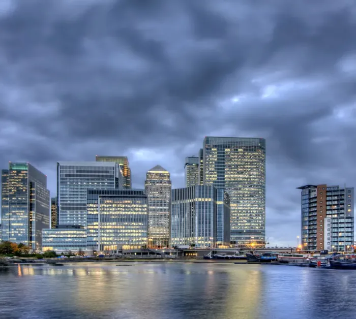 Framed Print : Docklands Financial District, London