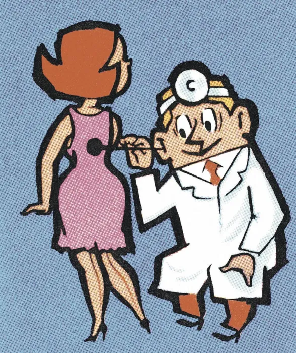 Framed Print : Doctor Visit Framed Print : Doctor Visit