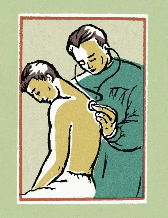 Framed Print : Doctor Visit Framed Print : Doctor Visit
