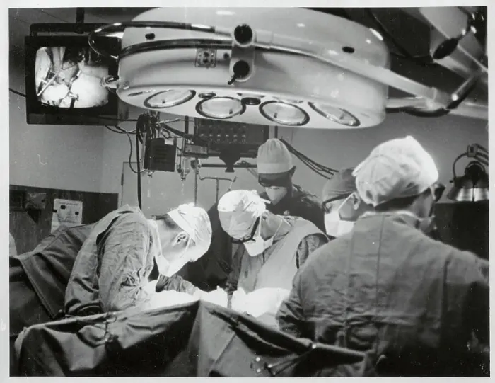 Framed Print : Doctors During Actual Surgery Framed Print : Doctors During Actual Surgery