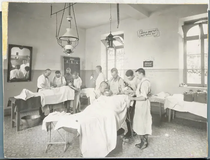 Framed Print : Doctors Operating on Patients Framed Print : Doctors Operating on Patients