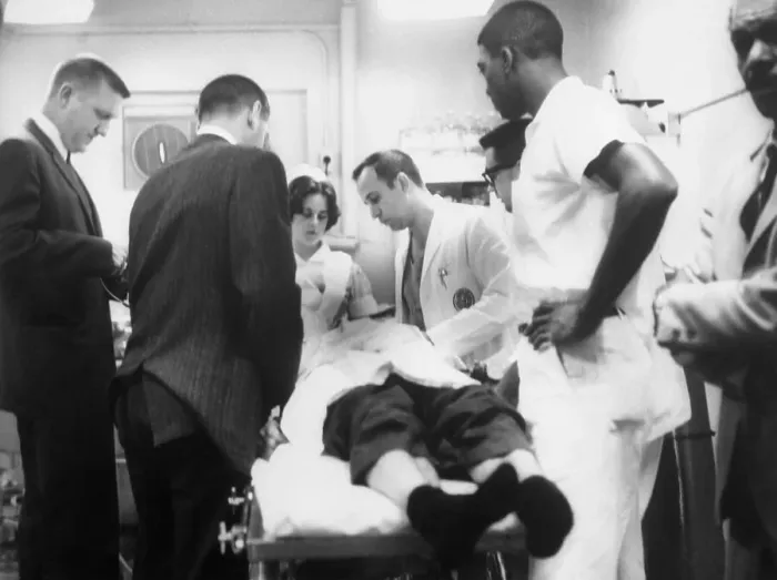 Framed Print : Doctors Work on Rev. James Reeb Framed Print : Doctors Work on Rev. James Reeb