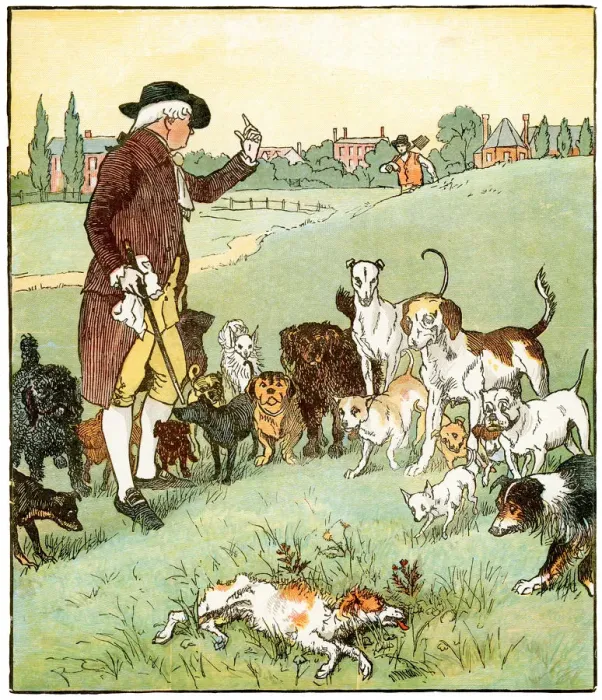 Framed Print : The dog it was that died Framed Print : The dog it was that died