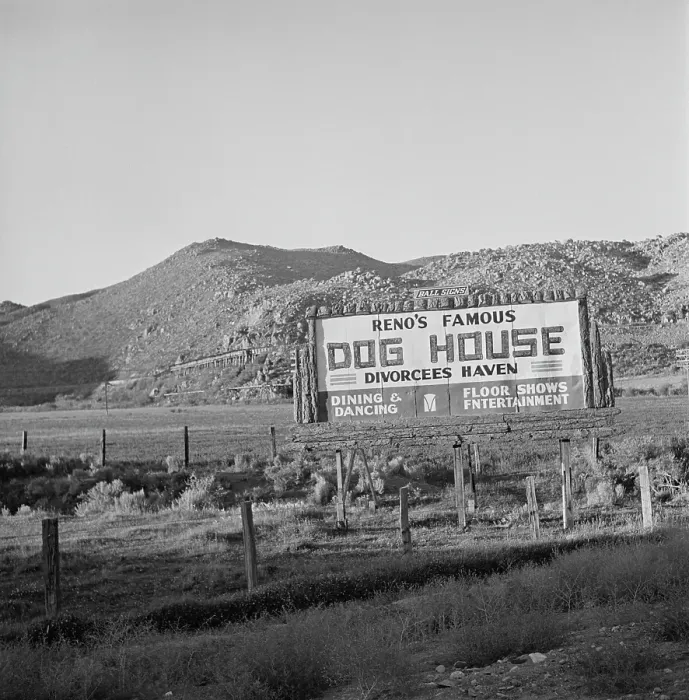 Framed Print : Dog House Divorcees Haven, Reno Framed Print : Dog House Divorcees Haven, Reno
