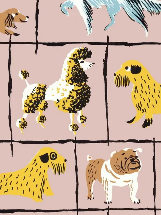 Framed Print : Dog pattern Framed Print : Dog pattern