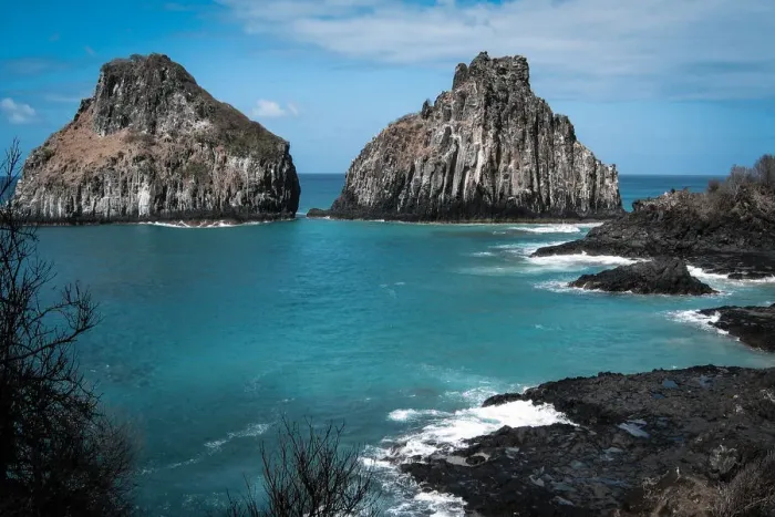 Framed Print : Dois Irmaos Fernando de Noronha, Brazil Framed Print : Dois Irmaos Fernando de Noronha, Brazil