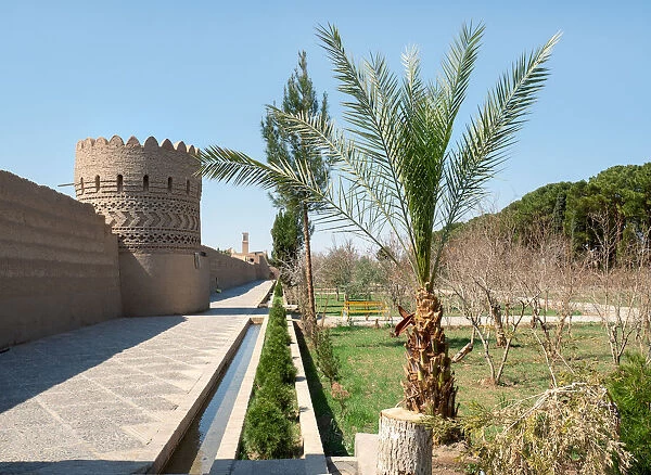 Dolat Abad persian garden, Yazd, Iran