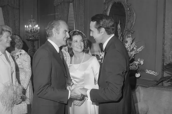 Framed Print : Dole, Hanford Shake Hands;Doles New Wif Framed Print : Dole, Hanford Shake Hands;Doles New Wif