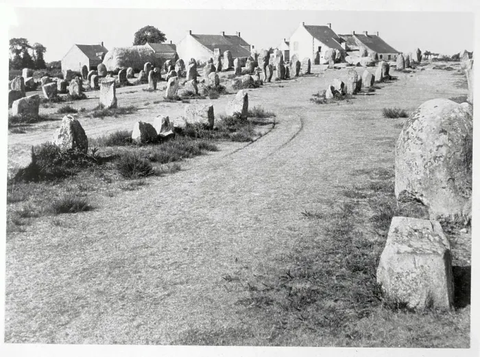 Framed Print : Dolmen and Menhir in France Framed Print : Dolmen and Menhir in France