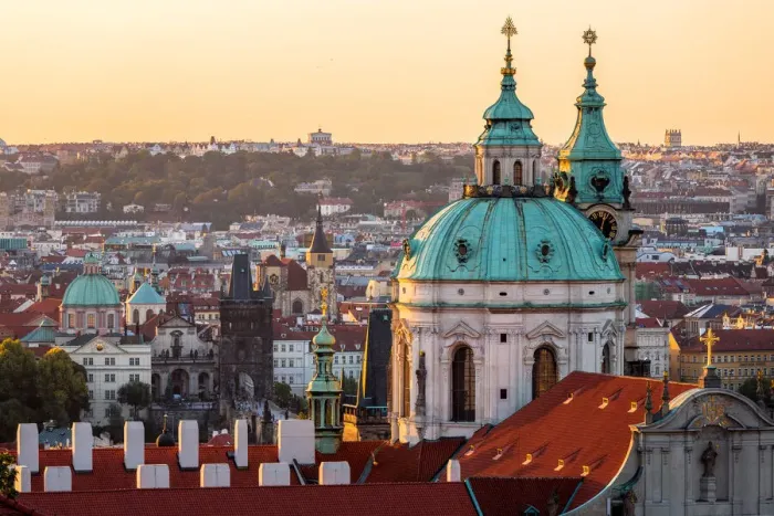 Framed Print : Dome of St. Nicholas Church, Prague, Czechia Framed Print : Dome of St. Nicholas Church, Prague, Czechia