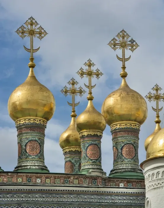 Framed Print : Domes of the upper savior cathedral Framed Print : Domes of the upper savior cathedral