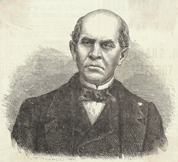 Framed Print : Domingo F. Sarmiento, President of the Argentine Confederation Magazine Illustration Framed Print : Domingo F. Sarmiento, President of the Argentine Confederation Magazine Illustration