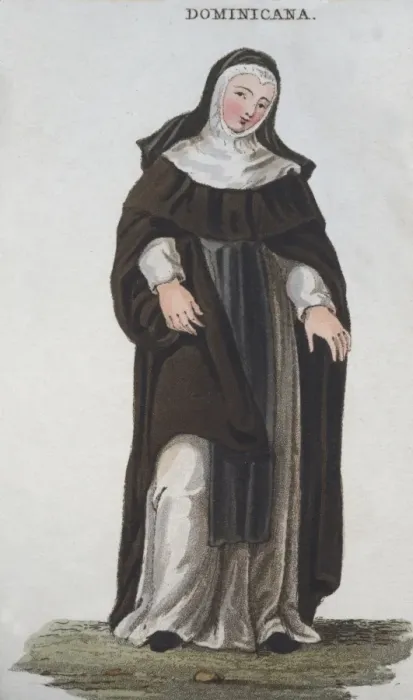Framed Print : Dominican Nun Framed Print : Dominican Nun