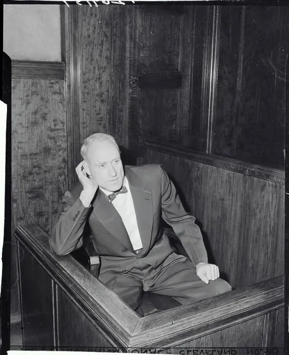 Framed Print : Don Ahern. (Original Caption). Two camera studies of Don Ahern, close friend of Dr Framed Print : Don Ahern. (Original Caption). Two camera studies of Don Ahern, close friend of Dr