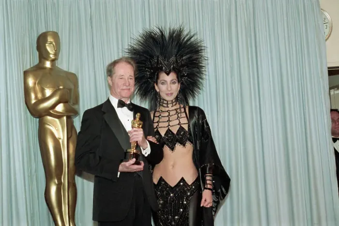 Framed Print : Don Ameche and Cher at Academy Awards Framed Print : Don Ameche and Cher at Academy Awards