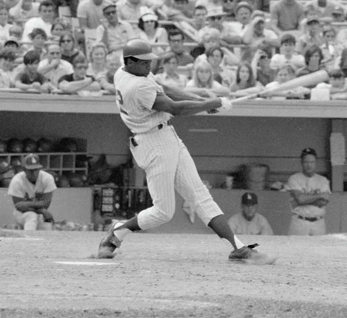 Framed Print : Don Clendenon Batting Framed Print : Don Clendenon Batting