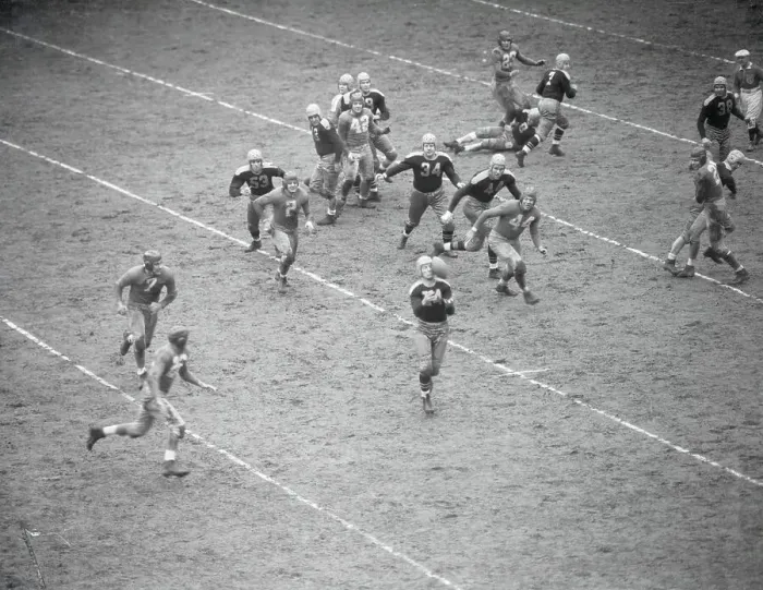 Framed Print : Don Hutson Trying to Catch Football Framed Print : Don Hutson Trying to Catch Football