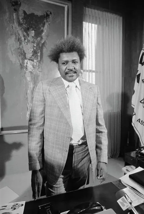 Framed Print : Don King Posing in Office Framed Print : Don King Posing in Office
