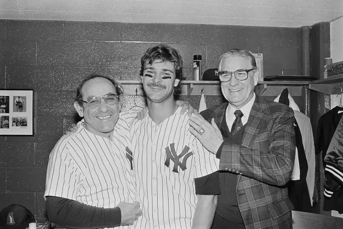 Framed Print : Don Mattingly after Winning Batting Title Framed Print : Don Mattingly after Winning Batting Title