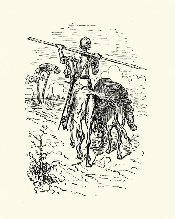 Framed Print : Don Quixote Framed Print : Don Quixote