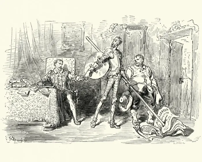 Framed Print : Don Quixote