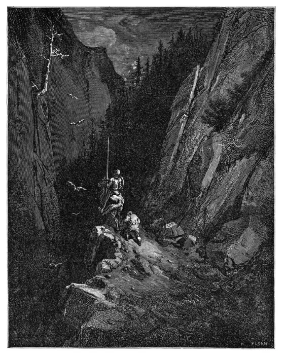 Framed Print : Don Quixote and Sancho in the Sierra Morena Framed Print : Don Quixote and Sancho in the Sierra Morena